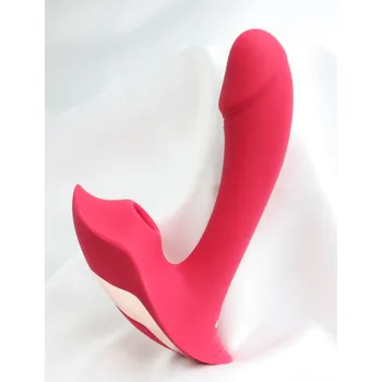 Vibrátor Vibrátor S-Hande Heart of the Ocean se stimulátorem klitorisu