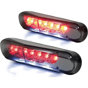 Osvětlení pro motocykl HSM Univerzální zadní LED světlo BRISK II s osvětlením SPZ