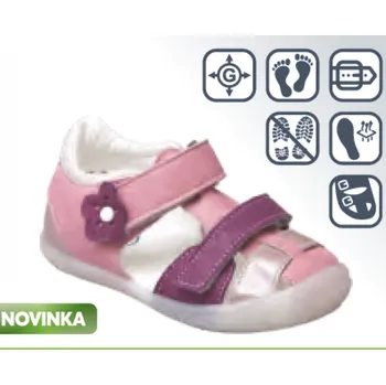 Dámská zdravotní obuv SANTÉ N/510/201/40/75 růžová vel.19-26, --- - 26