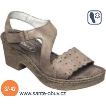 Dámská zdravotní obuv SANTÉ CB/43940 MOUSE vych obuv 36-41, hnědá - 37
