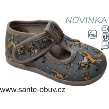 Dámská zdravotní obuv SANTÉ US/2004 TYGR domácí obuv vel.27-30, --- - 29