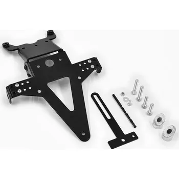 Držák SPZ HSM Držák SPZ KTM Super Duke 990R 07-11, nastavitelný, černý, s držákem odrazky