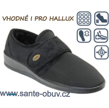 Dámská zdravotní obuv SANTÉ PO/10966 NERO vych. obuv vel.37-42, --- - 41