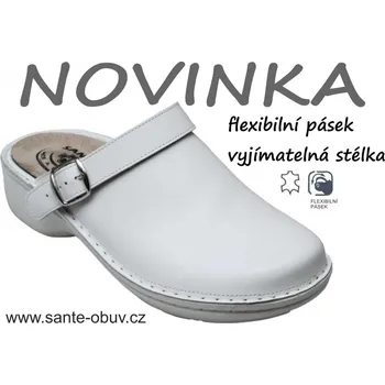 Dámská zdravotní obuv SANTÉ SD/ST181 WHITE zdravotní obuv, --- - 38