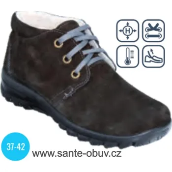 Dámská zdravotní obuv SANTÉ MJ/4017 ČERNÁ vych. obuv, --- - 39