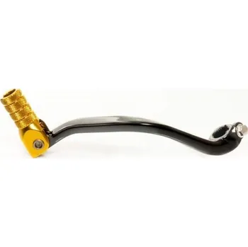 ACCEL řadící páčka (řadička) SUZUKI RM 250 89-08 hliníková, barva černá, koncovka zlatá (2