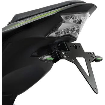 Držák SPZ HSM Držák SPZ KAWASAKI Z900 17-20, nastavitelný, černý, s držákem odrazky