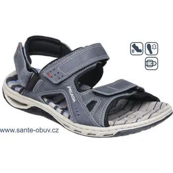 Dámská zdravotní obuv SANTÉ PE/31604-57 DENIM sandál vel.40-46, --- - 45