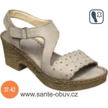 Dámská zdravotní obuv SANTÉ CB/43940 CEMENTO vych obuv 37-41, šedá - 39