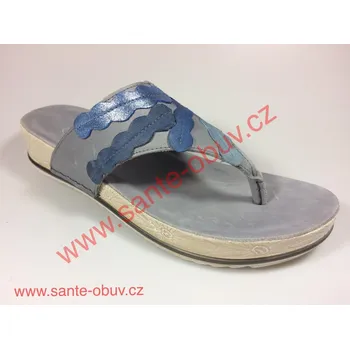 Dámská zdravotní obuv SANTÉ CB/9673-40410 šedo-modrá vel.37-41, --- - 41