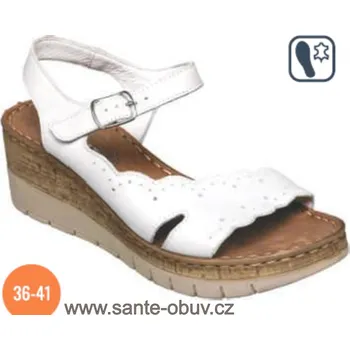 Dámská zdravotní obuv SANTÉ CB/43920 BIANCO vycházková obuv vel.36-41, --- - 39