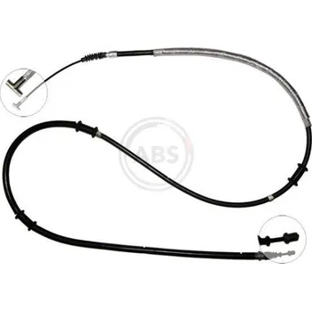Lanko parkovací brzdy Tažné lanko, parkovací brzda A.B.S. K18118