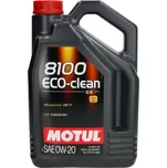 Motul auto motorový olej MOTUL 8100 ECO-CLEAN 0W-20 5L