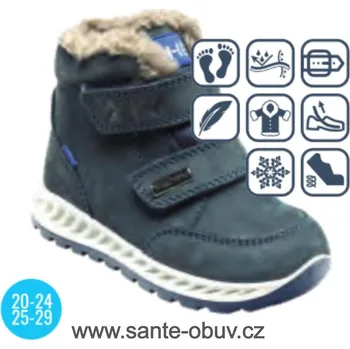 Dámská zdravotní obuv SANTÉ IC/283528 NOTE zimní obuv vel.20-24, --- - 21