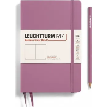 Notebook Dusty Rose, Paperback (B6+), 219 p., plain