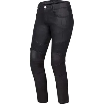 Sport Ozone ROXY LADY WAXED černé dámské jeans kevlarové kalhoty, 3628