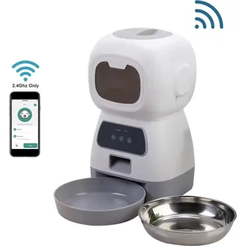 Dávkovač krmiva Maximin Chytrý dávkovač granulí pro domácí mazlíčky, Tuya Smart