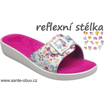 Dámská zdravotní obuv SANTÉ SI/03C RŮŽOVÁ zdravotní pantofel , růžová - 42