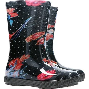 Dívčí holínky DEMAR dětské holínky Hawai AM 0046 květy vel.20-26, --- - 22-23