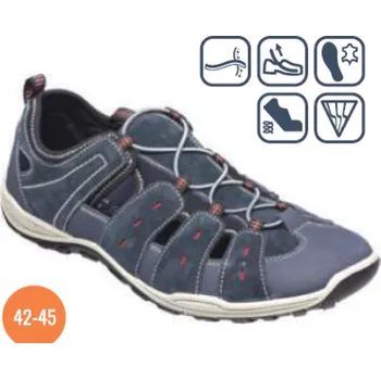 Dámská zdravotní obuv SANTÉ IC/151800 BLU vych. obuv vel.41-46, modrá - 42