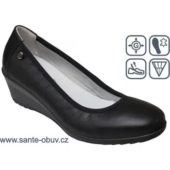 Dámská zdravotní obuv SANTÉ IC/155100 NERO vych. obuv vel.37-41, černá - 40
