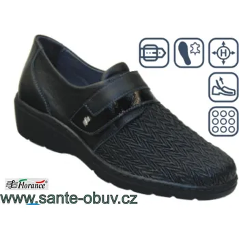 Dámská obuv SANTÉ MN/10125 NERO hallux vych. obuv, černá - 41