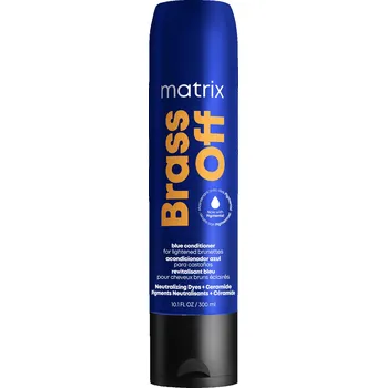 Kondicionér pro neutralizaci mosazných a oranžových tónů Matrix Brass Off - 300 ml + dárek zdarma