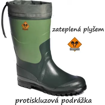 Dívčí holínky BIGHORN VERMONT FUR 3154 holínky zateplené plyš, --- - 46