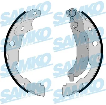 Brzdová čelist Sada brzdových čelistí SAMKO 81216