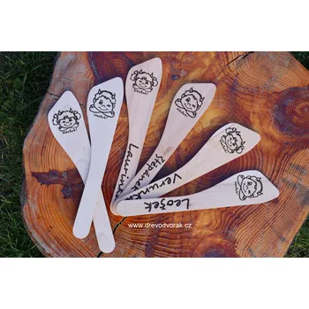 Vařečka Vařečka čertík s nápisem