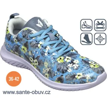 Dámská zdravotní obuv SANTÉ WD/100 BLU SKY vycházková obuv vel.36-42, --- - 41