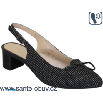 Dámská zdravotní obuv SANTÉ EN/21310 BLACK vycházková obuv, --- - 36