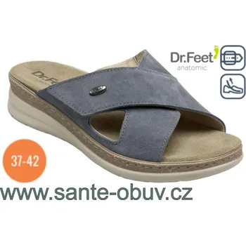Dámská zdravotní obuv SANTÉ SE/5011 GREY pantofel vel.37-42, --- - 40