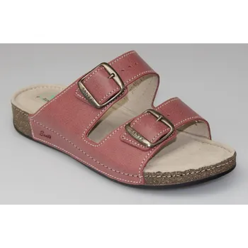 Dámská zdravotní obuv SANTÉ N/252/1/39 pantofel červený vel.36-41, --- - 36