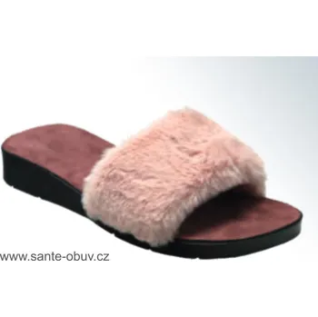 Dámská zdravotní obuv SANTÉ LX/1646 PINK domácí obuv, papuče růžová, --- - 37