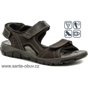 Dámská zdravotní obuv SANTÉ IC/153300 MORO vych. obuv vel.41-46, hnědá - 43
