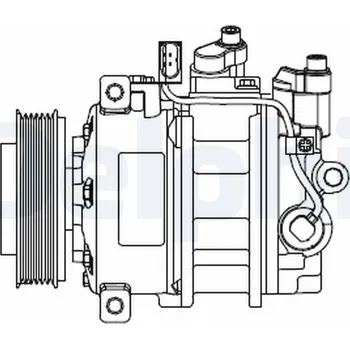 Kompresor klimatizace Kompresor, klimatizace DELPHI CS20546