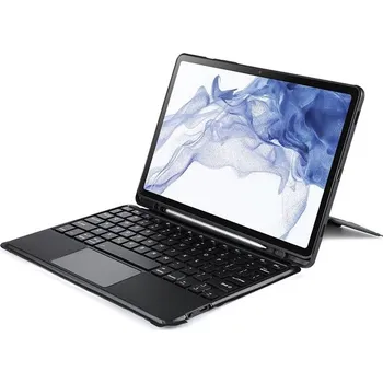 Telefonní příslušenství DUX DUCIS pouzdro DK skládací s bezdrátovou klávesnicí pro SAMSUNG Tab S8 (X700/X706)/S7 (T870/T875/T876B) černé