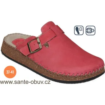 Dámská zdravotní obuv SANTÉ CB/23010 SANGUE pantofel vel.35-41, --- - 35