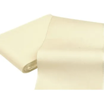 Stuha Stuha taftová šíře 10,8 cm návin 10 metrů - 201 krémová nejsvět.