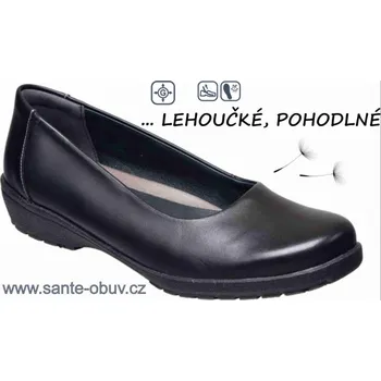 Dámská zdravotní obuv SANTÉ CS/8032 BLACK zdravotní obuv černá, černá - 35