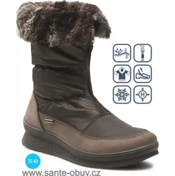 Dámská zdravotní obuv SANTÉ IC/257088 MORO zimní obuv, --- - 37