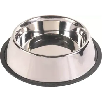 Miska pro psa Miska nerez s gumou 0,45l
