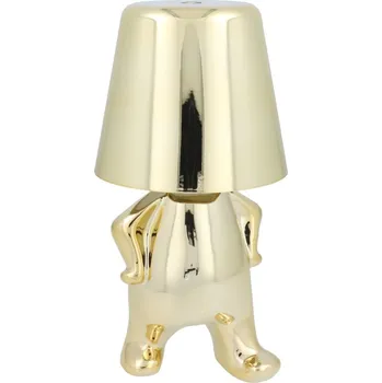 Lampička Stolní noční lampa GOLD MAN Art Deco stojící (verze 1) MLTL
