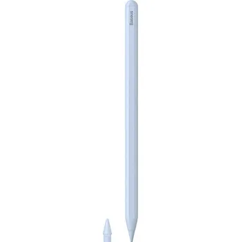 BASEUS aktivní univerzální kapacitní pero s bezdrátovým nabíjením kompatibilní s iPadem 125 mAh Stylus Writing 2 P80015802213-02/BS-PS025 bílý