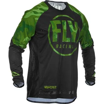 Moto dres FLY RACING EVOLUTION 2020 dres na motokros barva zelená černá, velikost M