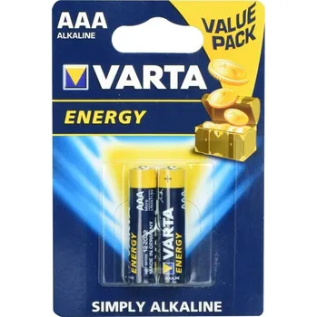 Článková baterie Alkalická baterie VARTA R3 (AAA) Energy 2 ks