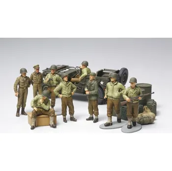 Plastikový model Tamiya U.S. Army Infantry At Rest