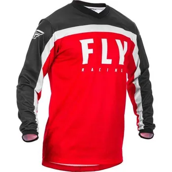 Moto oblečení FLY RACING F-16 2020 dres na motokros barva červená černá bílá, velikost M
