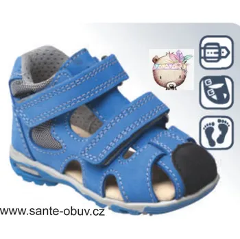 Dámská zdravotní obuv SANTÉ HP/4520 MODRÁ vych. obuv vel.27-30, --- - 27